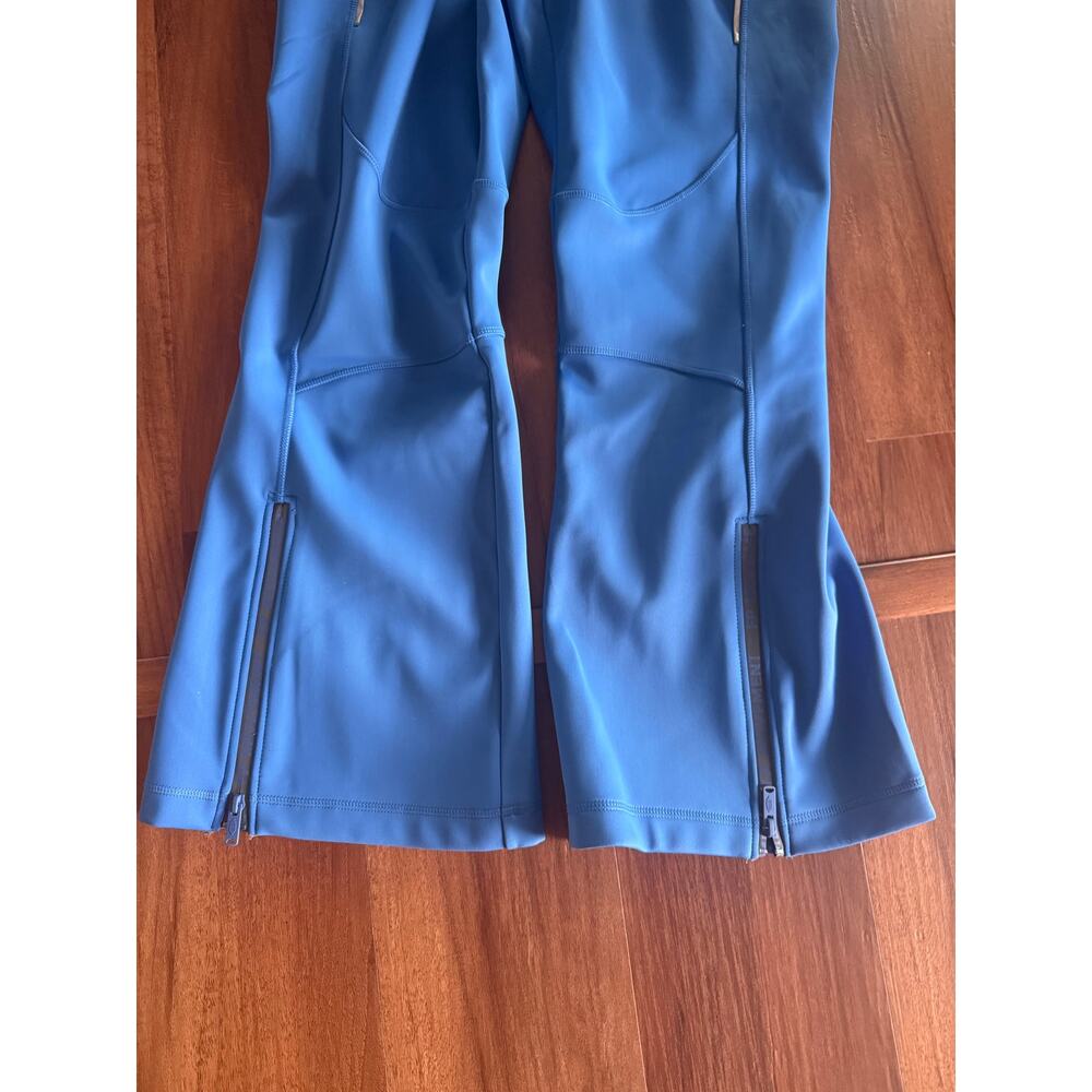 NWT Fp Movement Powder Vixen Softshell Bib Light Cobalt Sz XL Skiing Waterproof - Picture 6 of 12